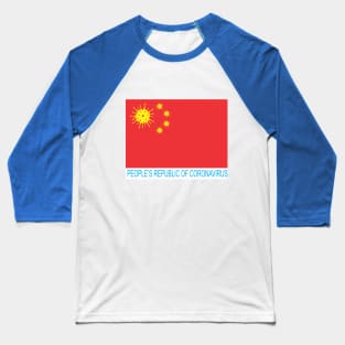 People's Republic of Coronavirus (PRC) #4 Baseball T-Shirt